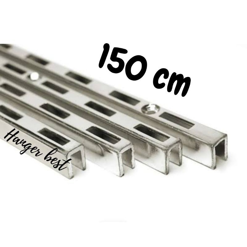 Tiang Bracket Stainless 150 cm | Tiang Braket 1,5 Meter