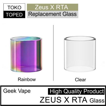 Geekvape ZEUS X RTA Replacement Glass | 25 25mm tabung kaca tube