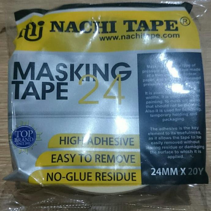 

Isolasi Kertas Nachi 24Mm Lakban Solasi Kal-El99 Kualitas Baik