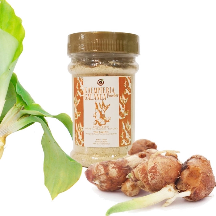 

House Of Organix Kaempferia Galanga Powder / Kencur Bubuk 60Gr