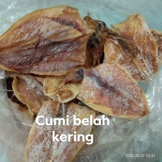 

Cumi belah kering 500gr