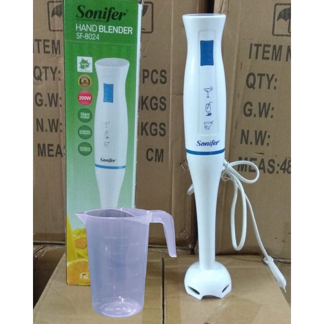 Hand Blender Sonifer FREE Gelas Ukur Takaran 1.000 ML