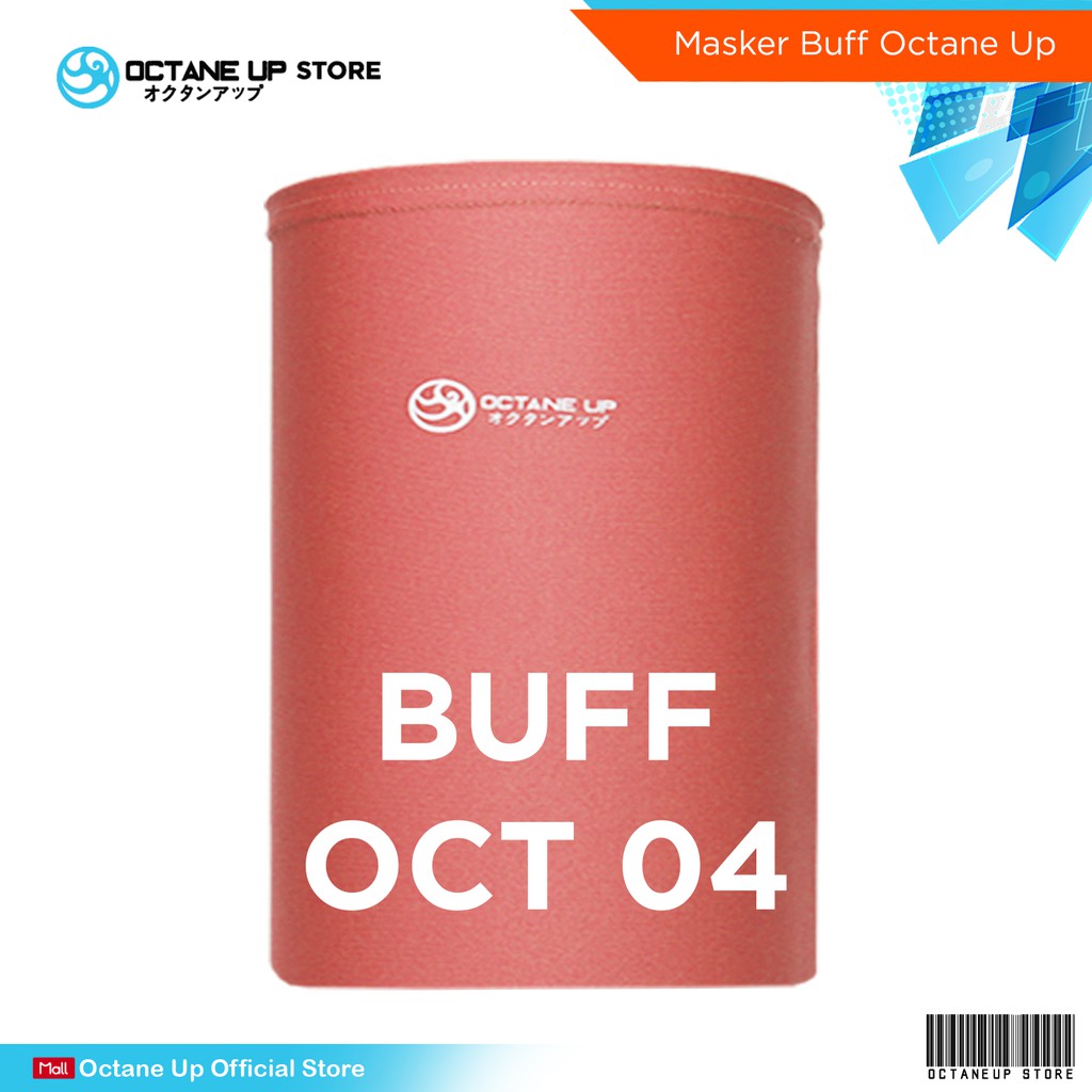 BUFF BANDANA SLAYER SYAL MASKER MOTOR ORIGINAL MULTIFUNGSI OCTANE UP-BUFF OCT 04