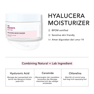 Jual The Originote Hyalucera Moisturizer Gel 50ml Pelembab Wajah ...