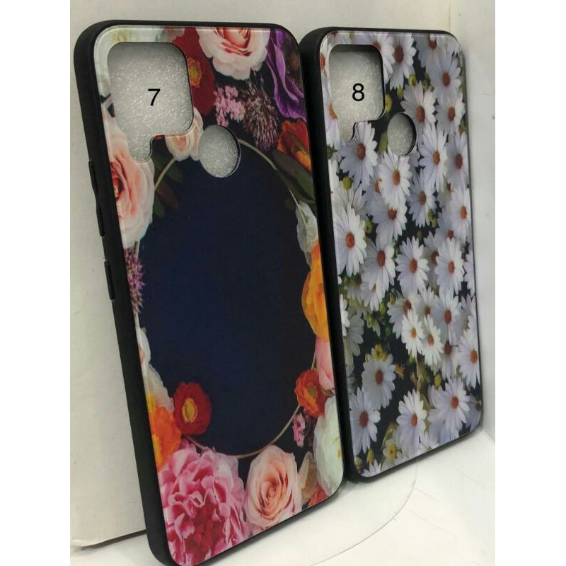 REALME C15 C12 BACK CASE GLASS VIBES CASING SOFTCASE