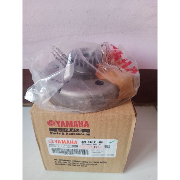 mangkok ganda otomatis VEGA ZR JUPITER Z NEW 24T 5D9-E6611-00 ORIGINAL YGP