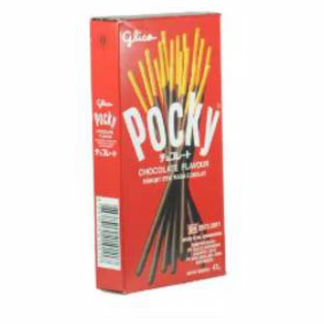 Glico Pocky Stick Strawbery 45gr/ Glico pocky stick chocholate 45 gram