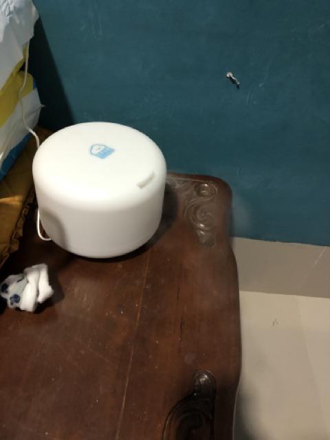 Paket 1 Diffuser 300 Ml White Round + 2 Botol Nafasena Essential Oils