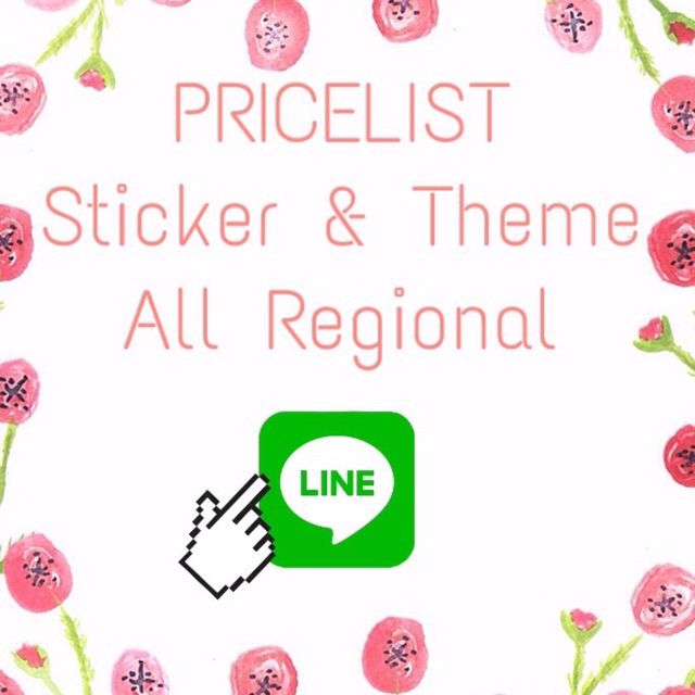 STIKER DAN TEMA LINE