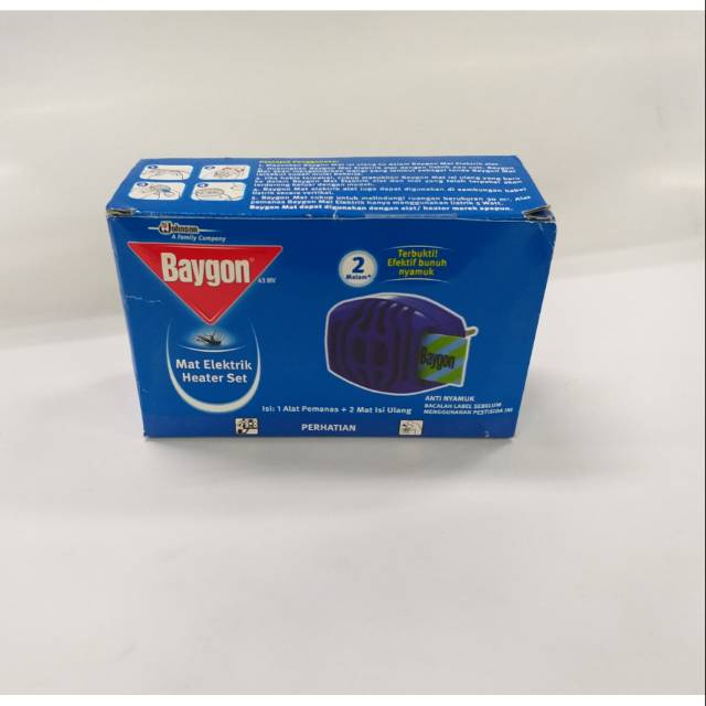 Baygon Mat Elektrik Device Heater Set