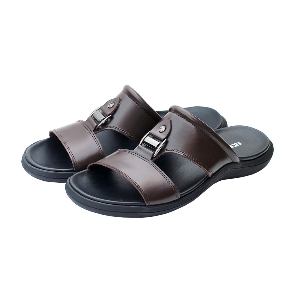 Sandal Pria Romenaco R23 Black Brown