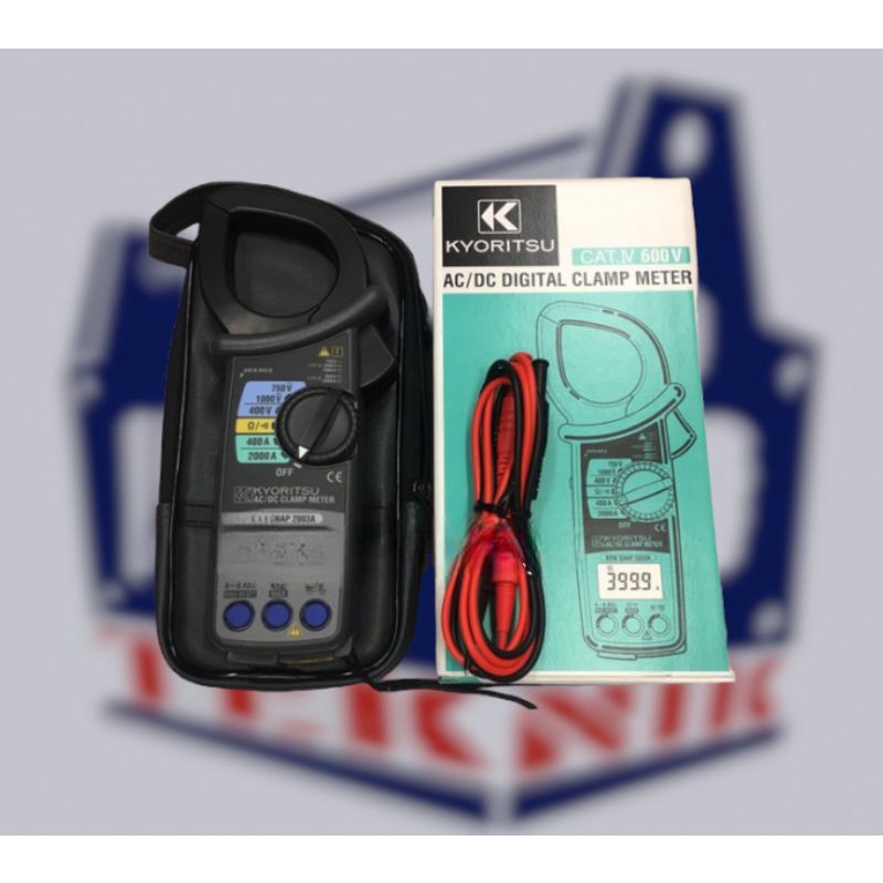 Kyoritsu 2003A AC/DC Digital Clamp Meter / Tang Amper