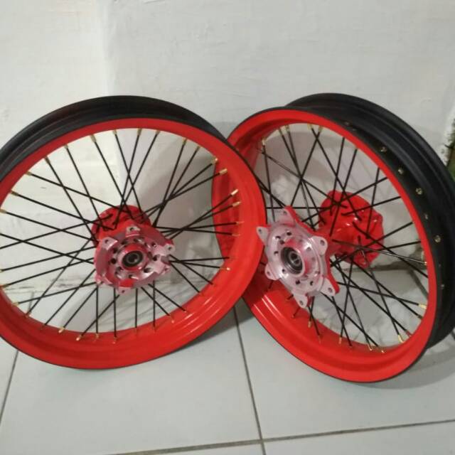Velg aepaket Honda CRF 150 L plus cakram depan belakang