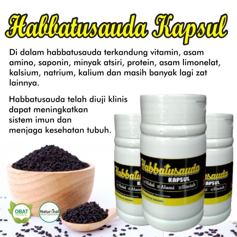 

Habbatussauda / obat herbal habbat / minyak habbatussauda