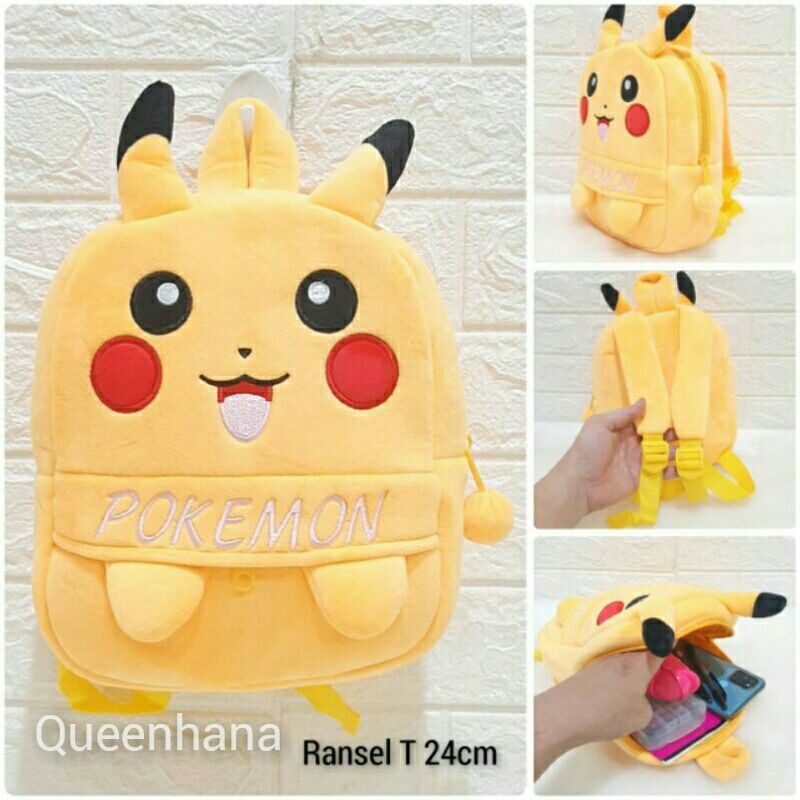 Tas Ransel Pokemon Tas Selempang Pikachu Tas Anak Pokemon