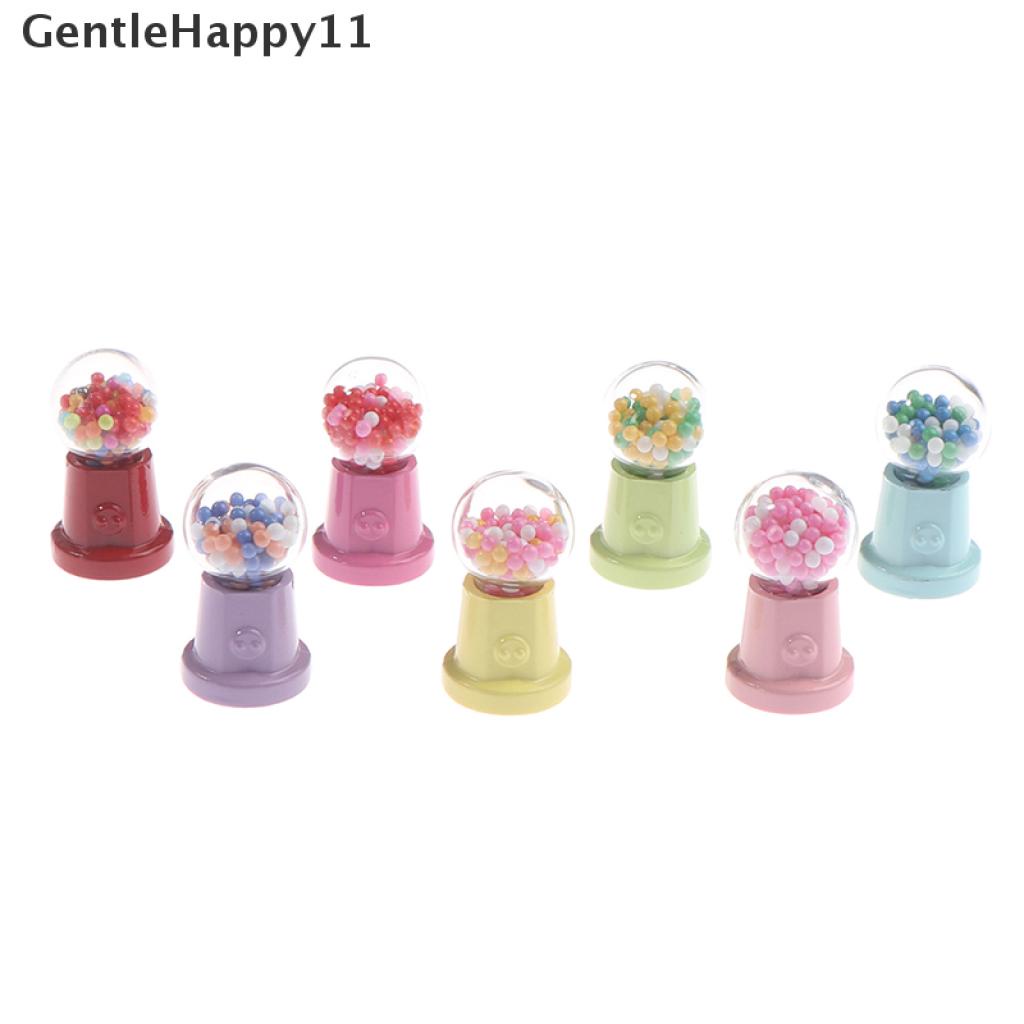 Gentlehappy1:12rumah Boneka Miniatur Mesin Permen Mini Model Mainan Perabot Dapur