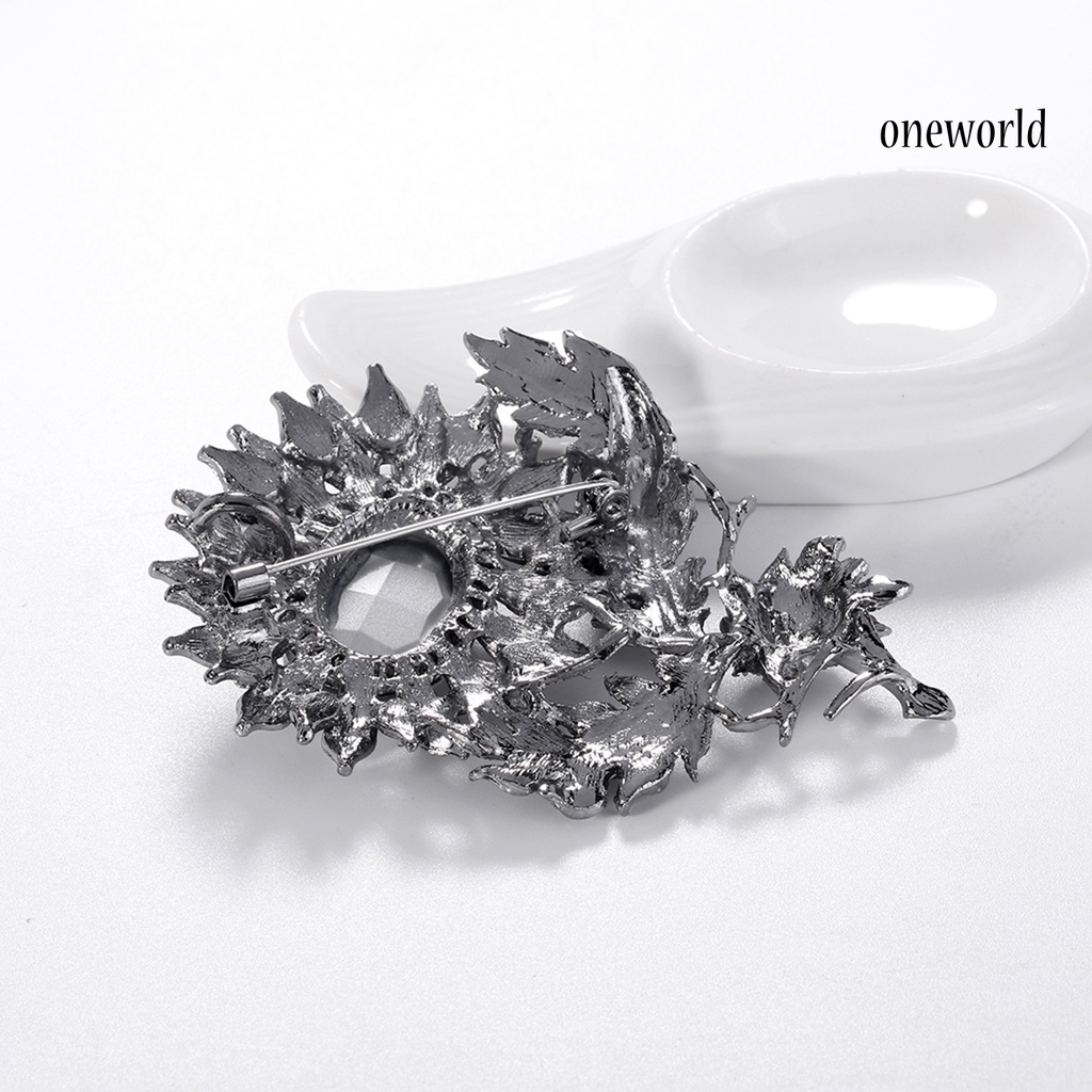 OW@ Brooch Fashion Easy to Match Clothes Accessories Elegant Tulip Flower Brooch Pin for Gifts