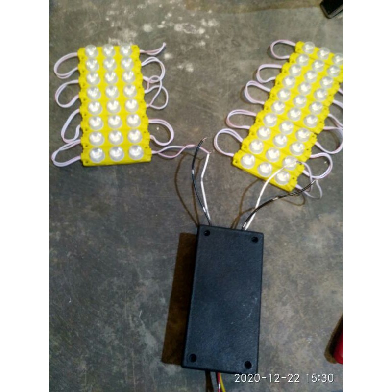 modul 1 lampu 2 fungsi WATT BESAR ( 12 DAN 24 VOLT )