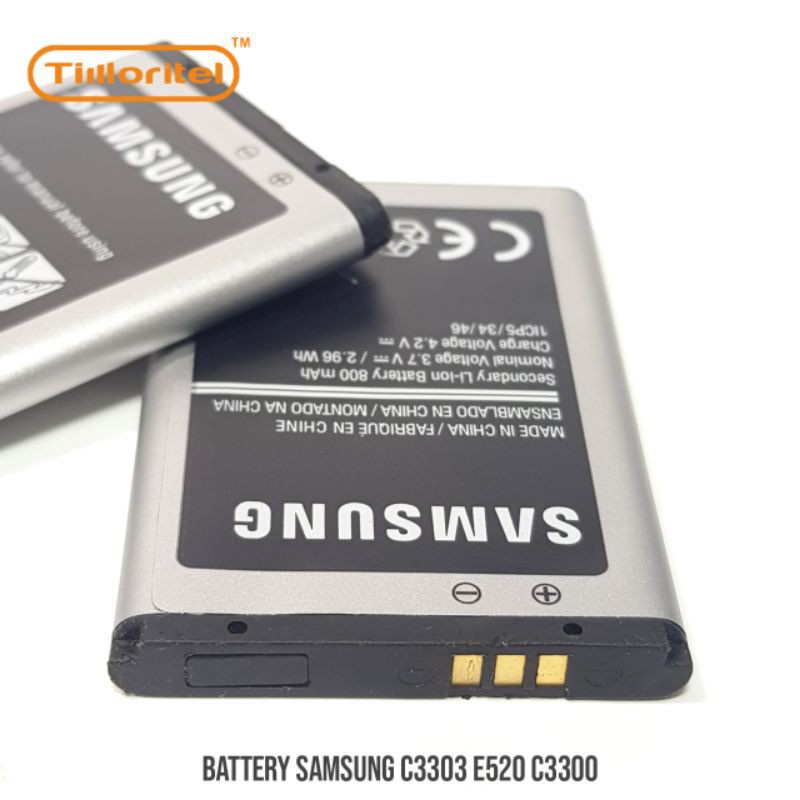 BATTERY BATERAI  BATREE SAMSUNG C3303 / E520 / C3300