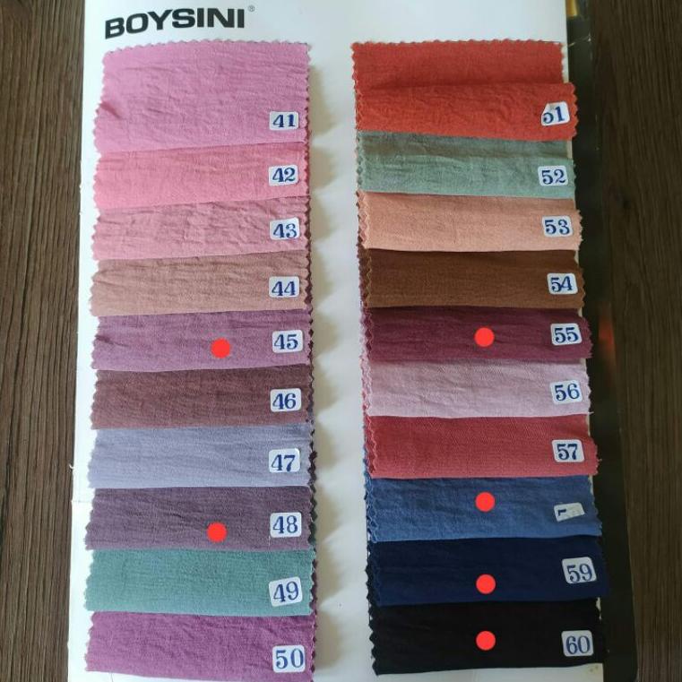 (Alena textile) KAIN CRINKLE AIRFLOW POLOS / RAYON CRINKLE ▫ KES.25Au22ᴴ