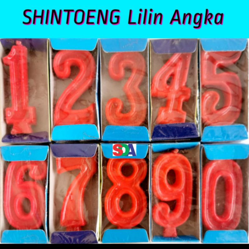 Lilin Ulang Tahun Shintoeng Angka, Spiral, Magic