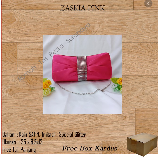 Tas Cantik,Tas Elegant,Tas Lucu,ZASKIA PINK