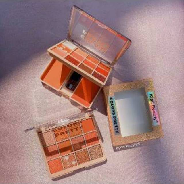 Kiss beauty make up pallete eyeshadow