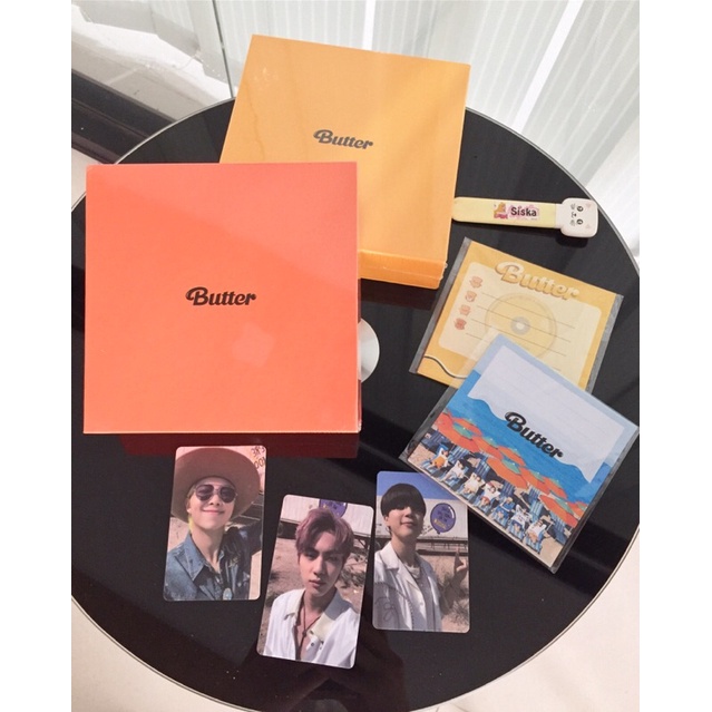 PC BTS BUTTER LUCKY DRAW M2U RM JIN JIMIN