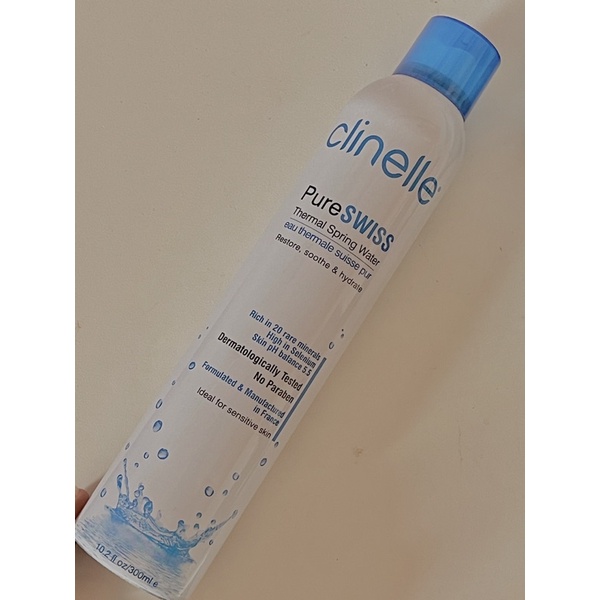 Cinelle Pure Swiss Thermal Spring Water 300ml (PRELOVED LIKE NEW TERMURAH)