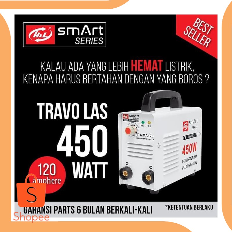 Promo sparepart H&L H & L trafo mesin las smart series 120 listrik kecil pro Limited