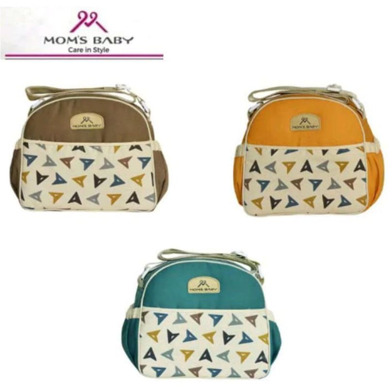 Mom's Baby tas besar baby + tempat botol susu othello series