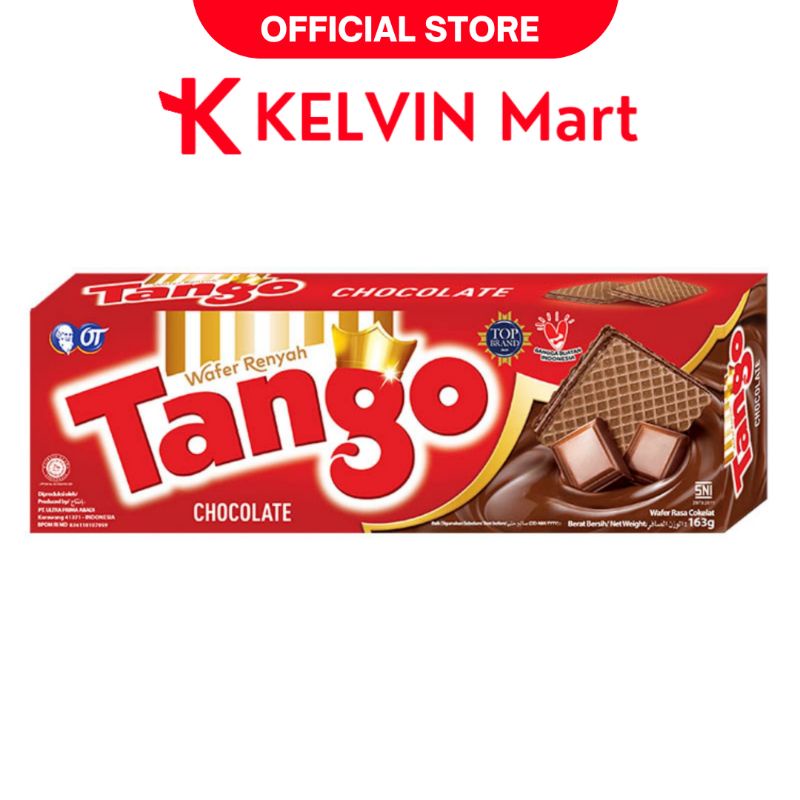 

Tango Cokelat Wafer Chocolate Pck 163g | KELVIN Mart