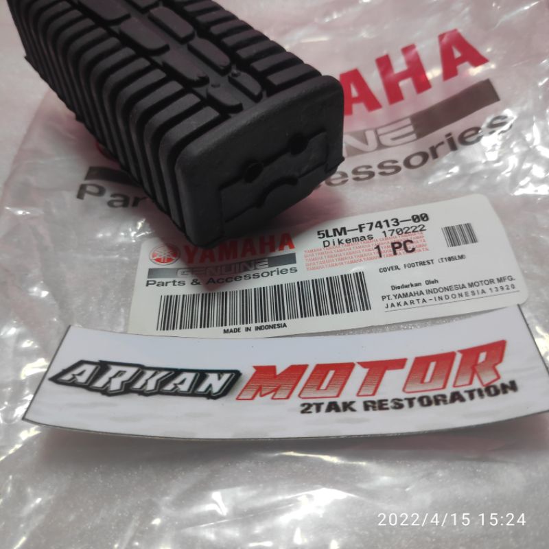 SATUAN KARET BUSTEP DEPAN RXKING RX KING F1ZR FIZ R ORIGINAL