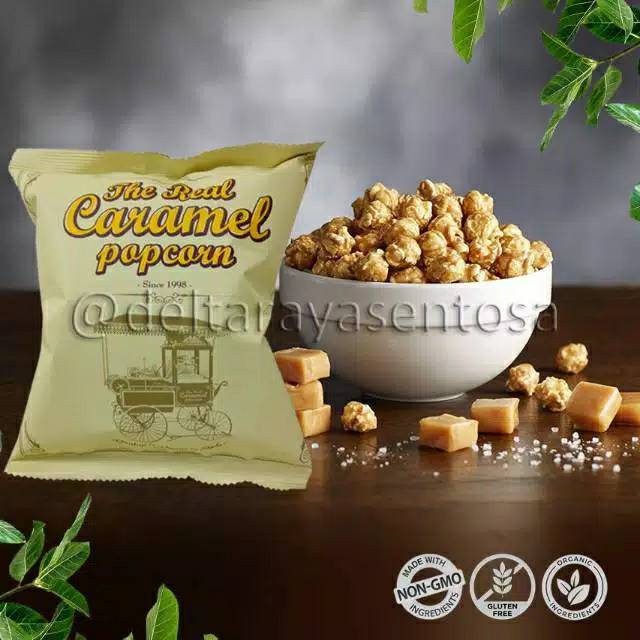 

Gluten free + organic, Popcorn caramel 80 gr terlaris dari deltarayasentosa terfavorit dan terbaru