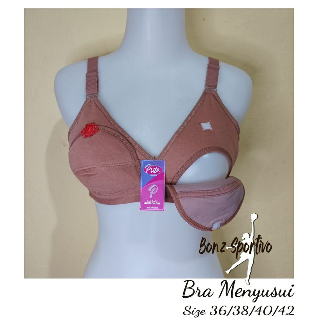 JT - Nursing BRA / BH Ibu Menyusui Murah Termurah Tanpa Busa &amp; Tanpa Kawat / Bra Maternity