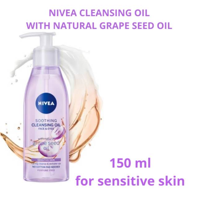 NIVEA CLEANSING OIL GRAPE SEED
