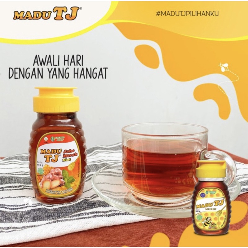 Madu TJ jahe merah mint ( madu dengan jahe merah )