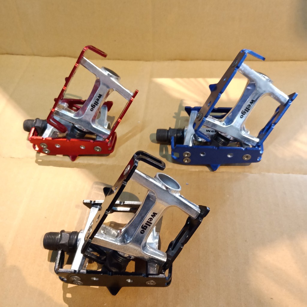 Pedal Sepeda Wellgo Aluminium Ball Bearing