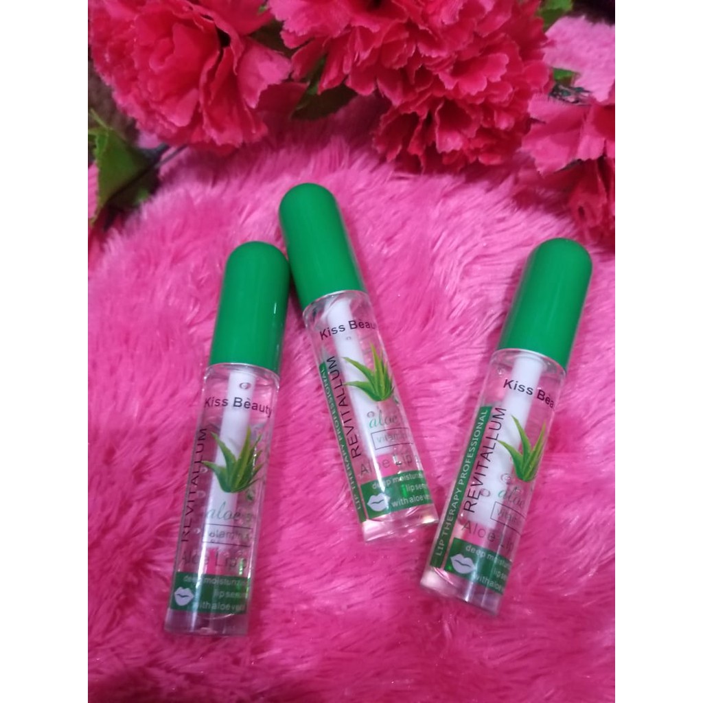 KISS BEAUTY Aloe Lip Oil/ Lip Gloss Bening/ Lip Serum