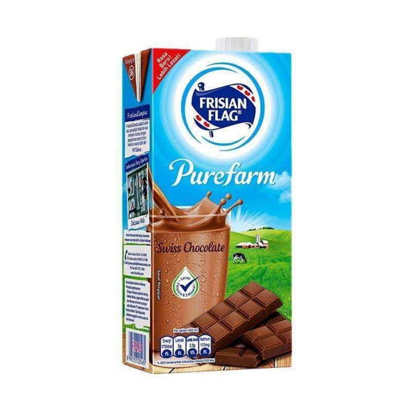 

Susu UHT Frisian Flag Full cream Coklat 900ml