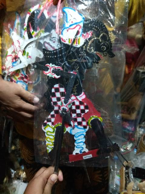 (BISA COD) MINIATUR PAGELARAN TOKOH WAYANG RAMA SHINTA HANOMAN LENGKAP DARI WAYANG KULIT - PAJANGAN