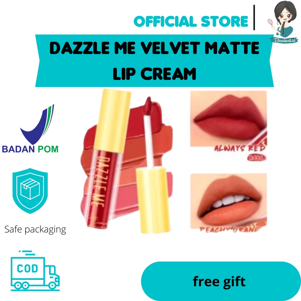DAZZLE ME Velvet Matte Lip Cream