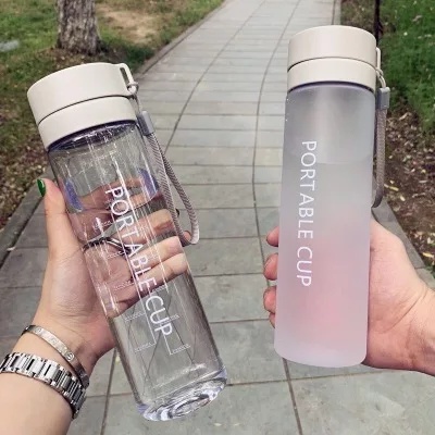 Botol Minum Portable Cup Premium Botol Air Minum Sport Travel Anak Sekolah Dewasa 800 ML Botol Minum Infuse Water