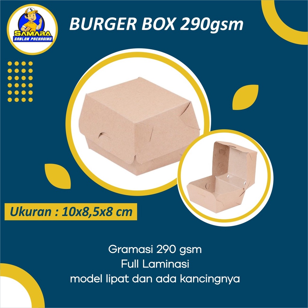 

Burger Box 290gsm