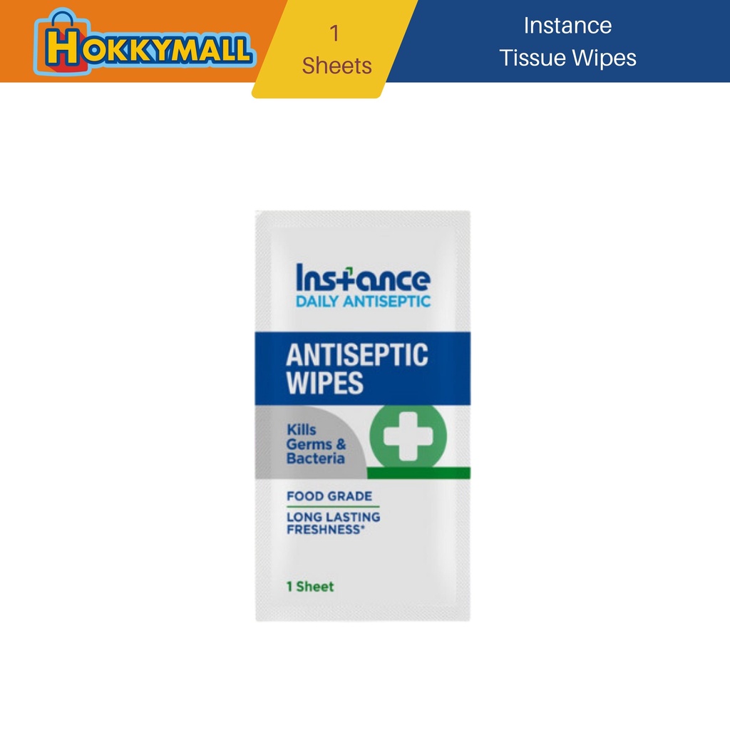 Jual INSTANCE Antiseptic Wipes Tisu Antiseptic Food Grade Shopee
