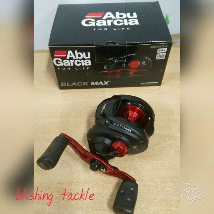 Reel BC Abu Garcia Black Max (BMAX-3L) handle kiri AP-214