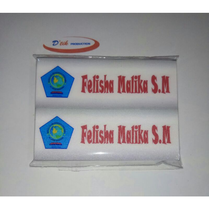 

Sticker Nama Logo Sekolah ( 36 lembar)