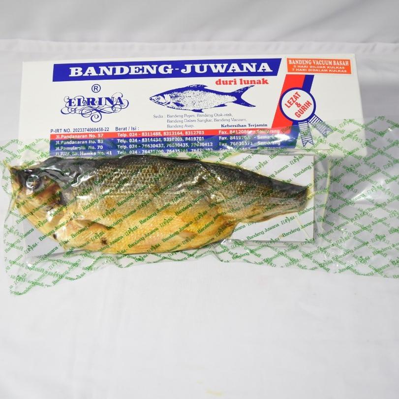 

[DISCOUNT J0075] BJ Elrina Bandeng Vacuum BASAH 0.5kg (tahan 5 hari) merek Bandeng Juwana Elrina Paling Popular