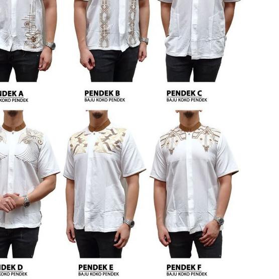 ✶ Baju Koko Pria Remaja Islami Ramadhan Rabbani Pakistan Kekinian Almia Murah J8I5 ➦