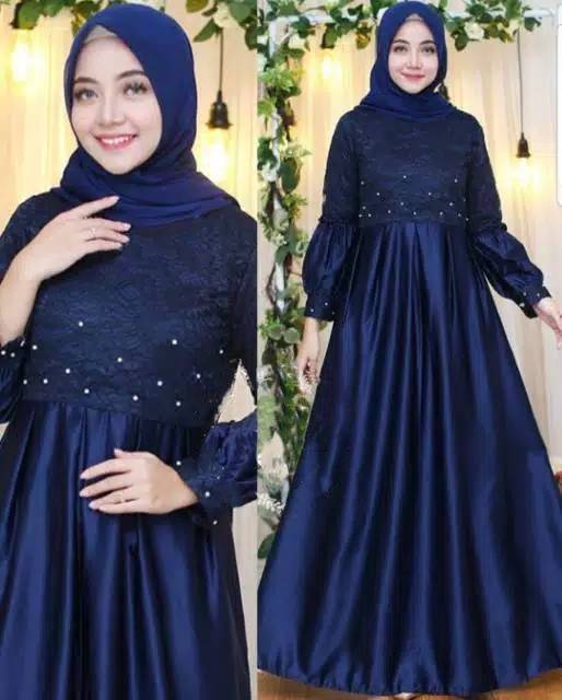 XC - Maxi Lawrencia Wanita/Maxi Dress Terbaru / Maxi Populer / Maxi Trendy Kekinian / Fashion Muslim